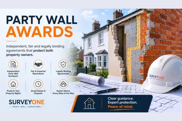 Contact our team today to see if you require party wall awards Warrington